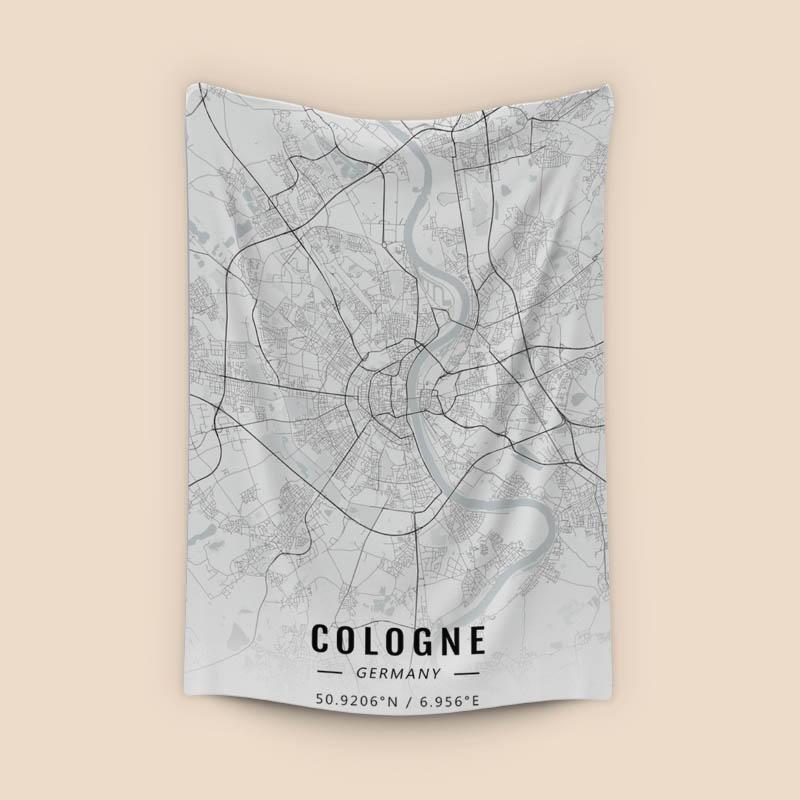 Cologne map
