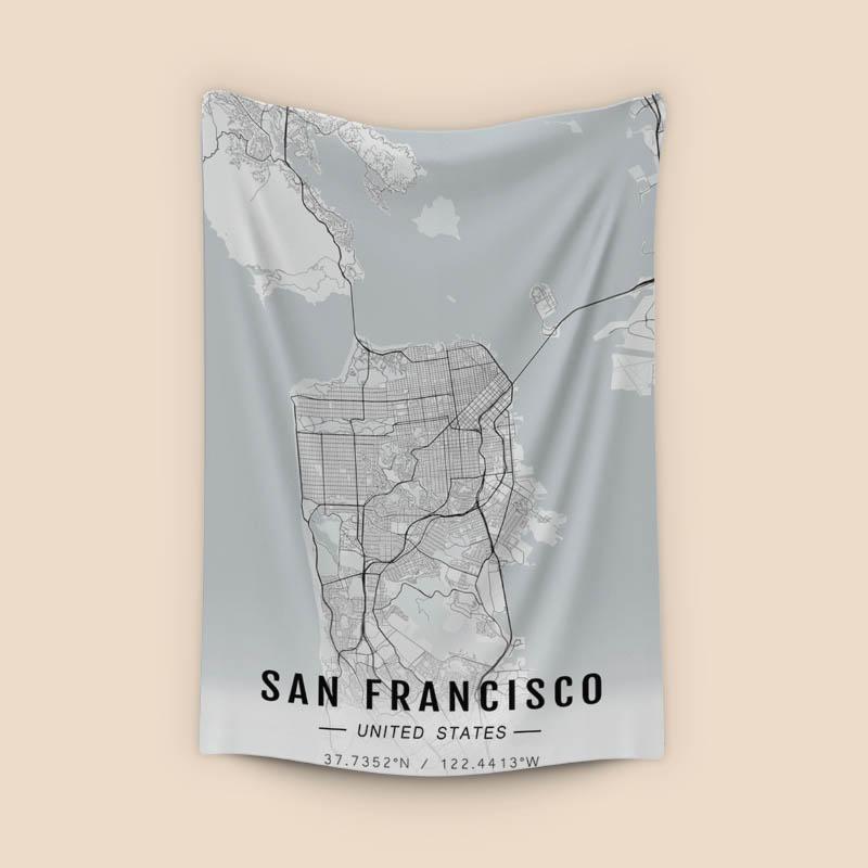 San Francisco map