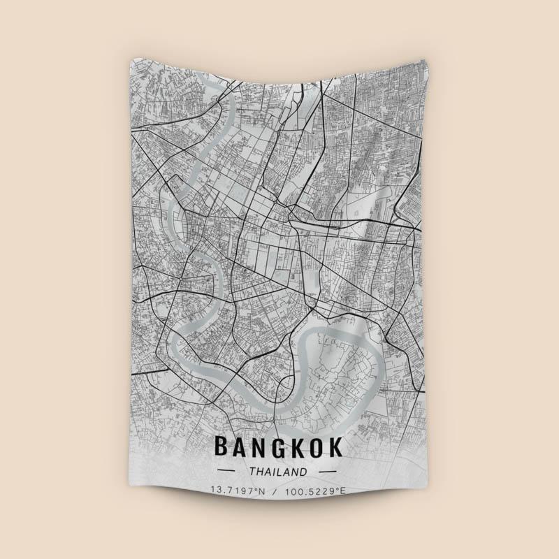 Bangkok map