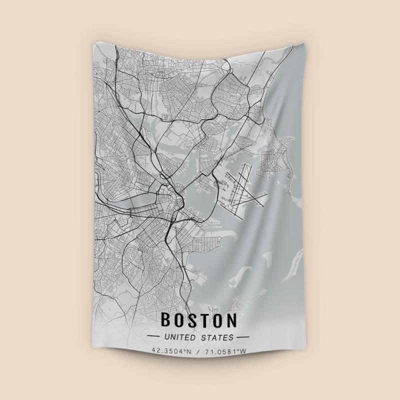 Boston map