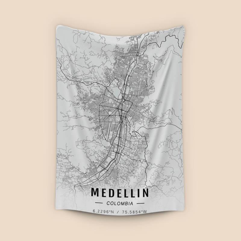 Medellin map