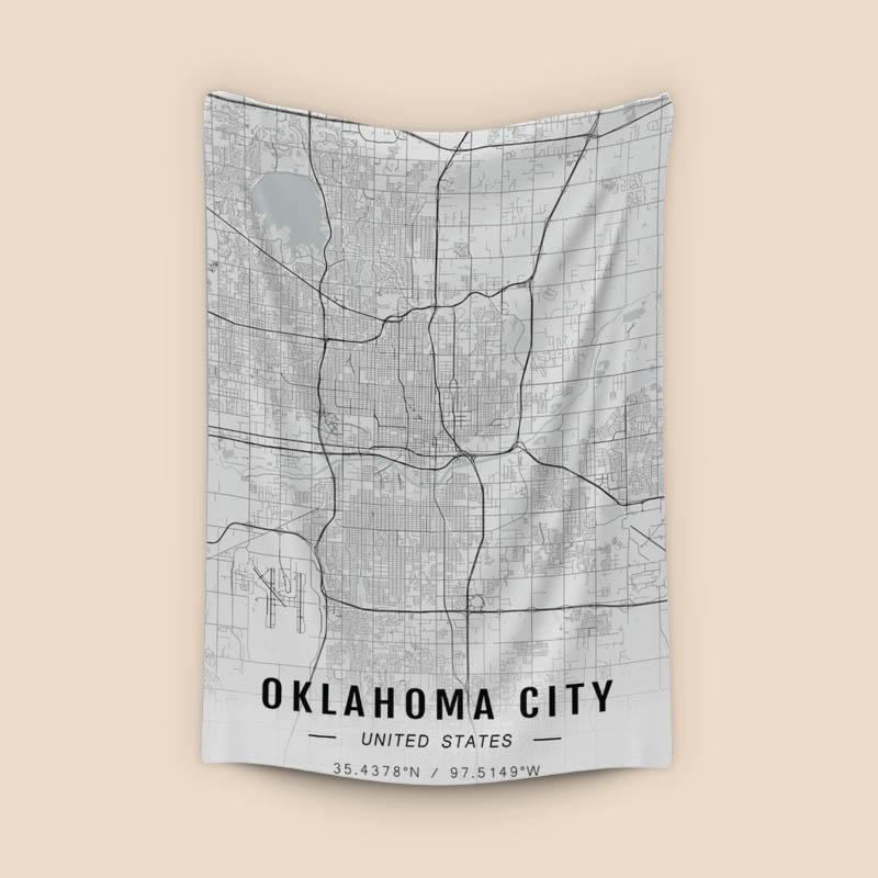 Oklahoma City map