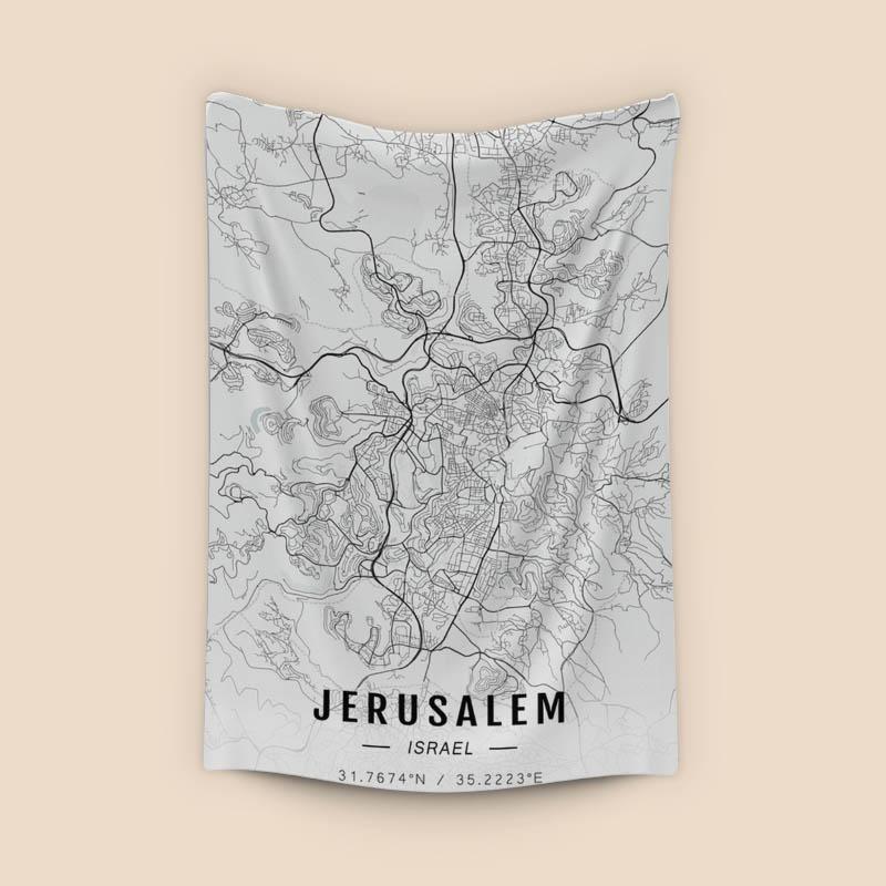 Jerusalem map
