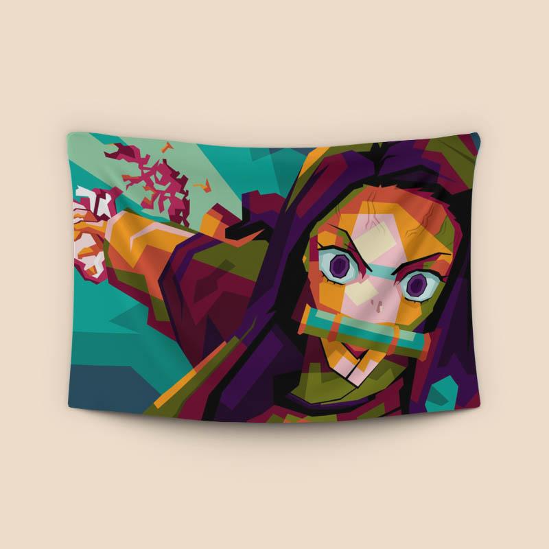 Anime Demon slayers 2 pop art