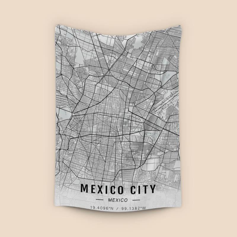 Mexico City map