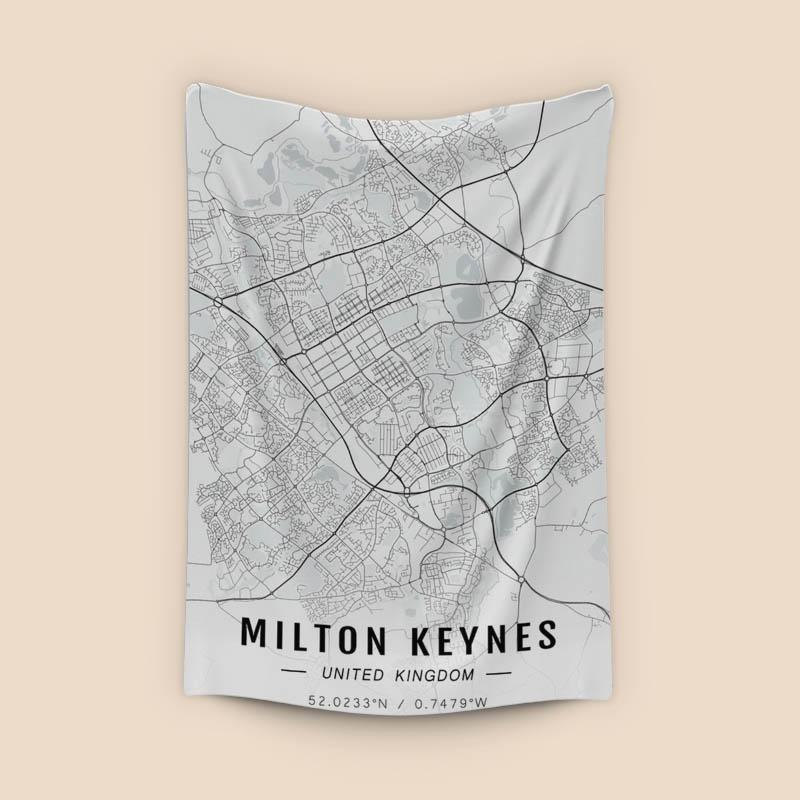 Milton Keynes map