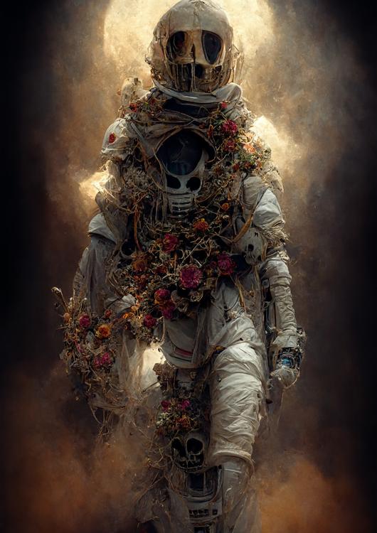 Cosmonaut Skeleton