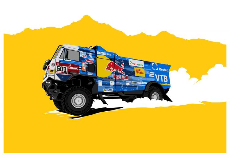 Kamaz Master Dakar Rally Truck