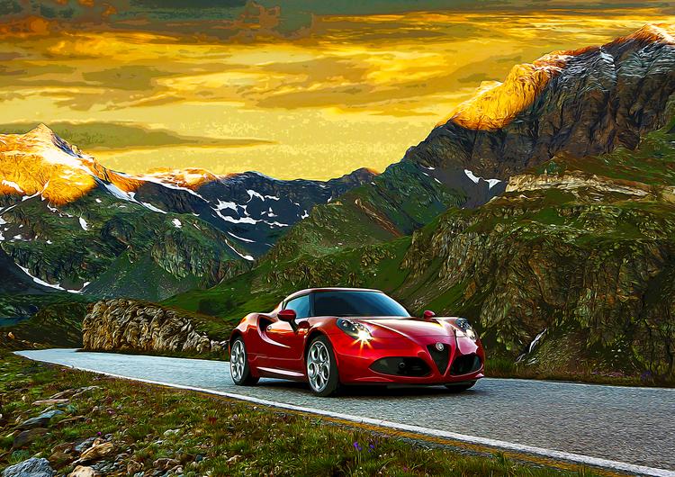 Car Alfa Romeo 4C