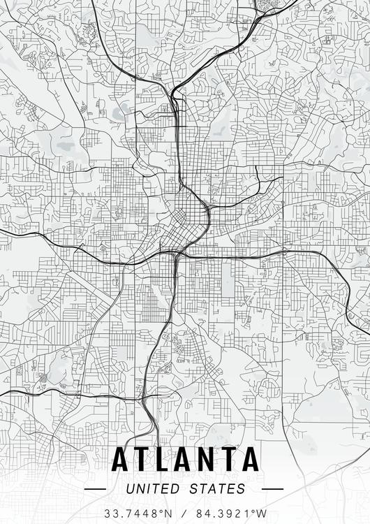 Atlanta map