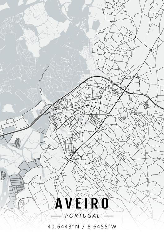 Aveiro map