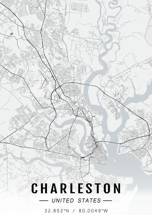 Charleston map