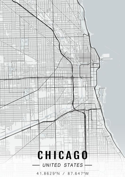 Chicago map