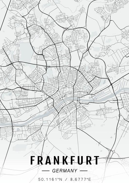 Frankfurt map
