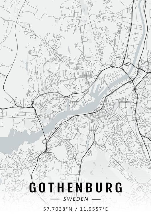 Gothenburg map
