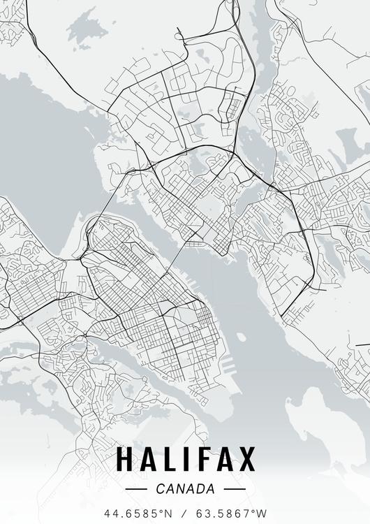 Halifax map
