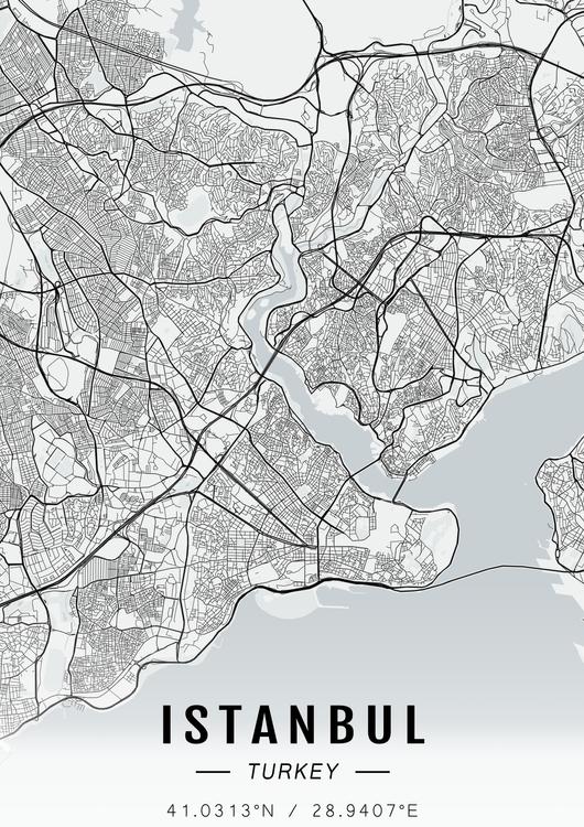 Istanbul map