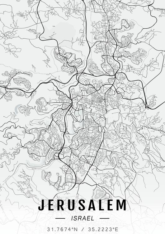 Jerusalem map
