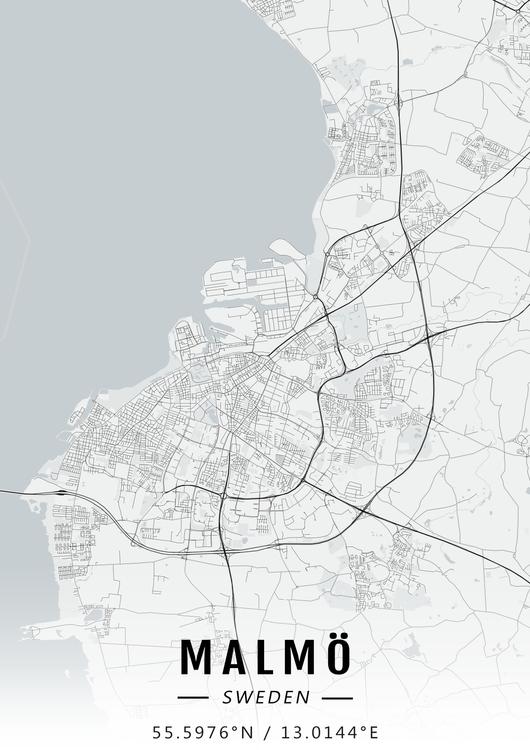 Malmö map