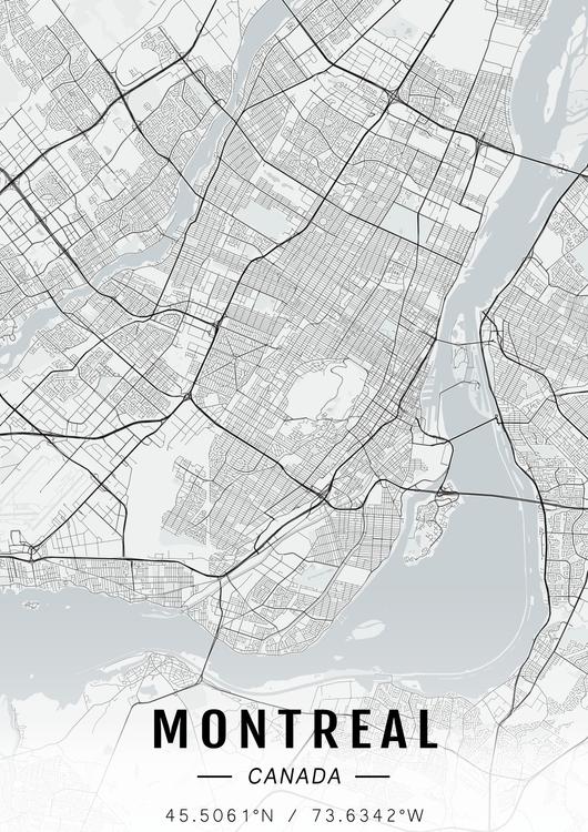 Montreal map