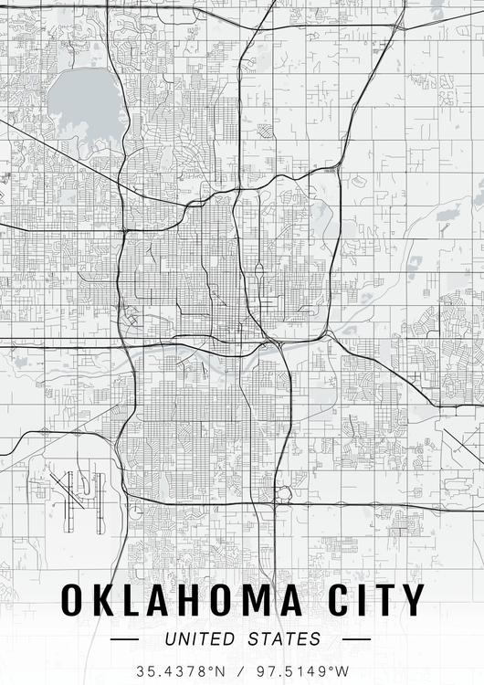 Oklahoma City map