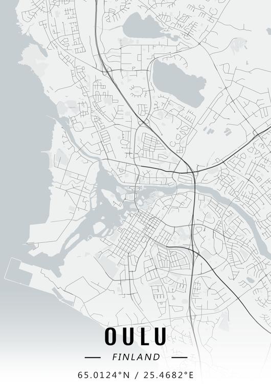 Oulu map