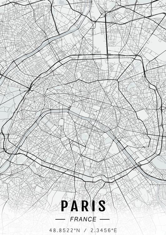 Paris map