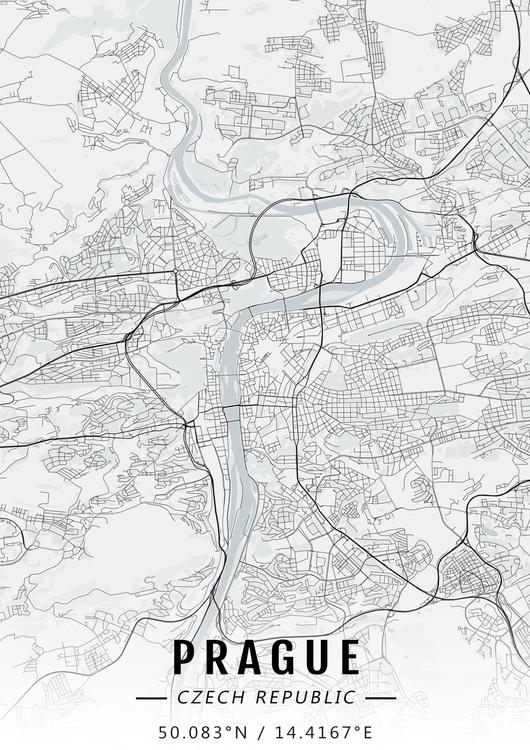 Prague map