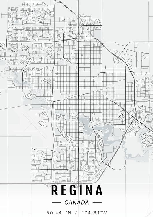 Regina map