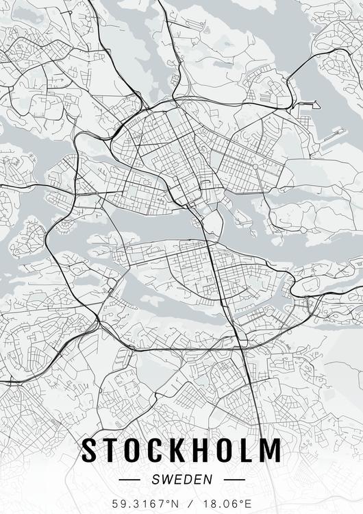 Stockholm map