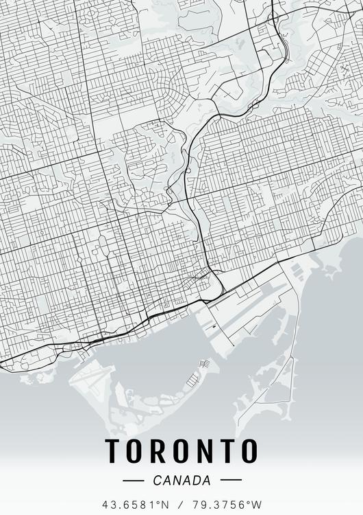 Toronto map