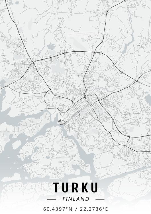 Turku map