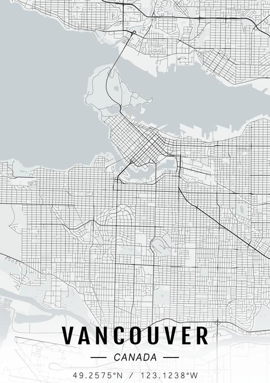 Vancouver map