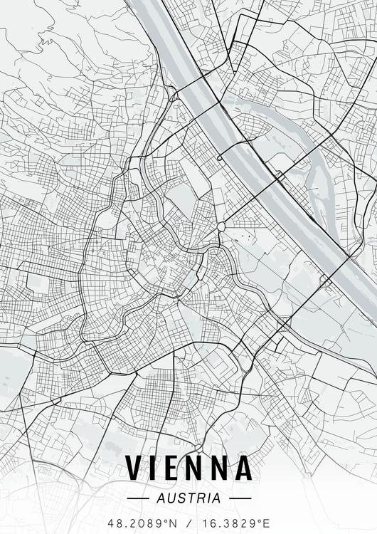 Vienna map