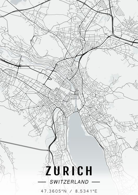 Zurich map