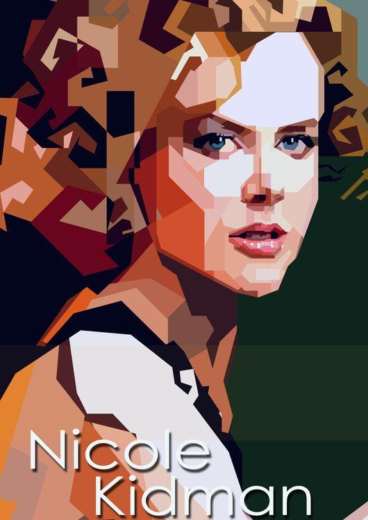 Nicole Kidman Hollywood Actress Retro Style