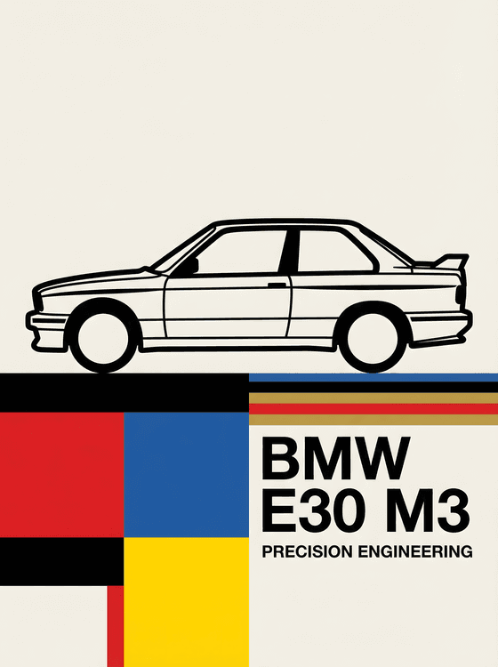 BMW E30 M3: Bauhaus Precision Engineering