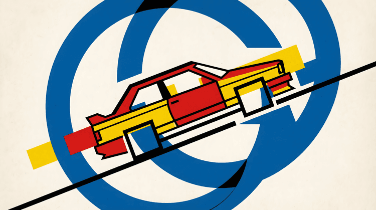 BMW E30 M3: Radical De Stijl Motion