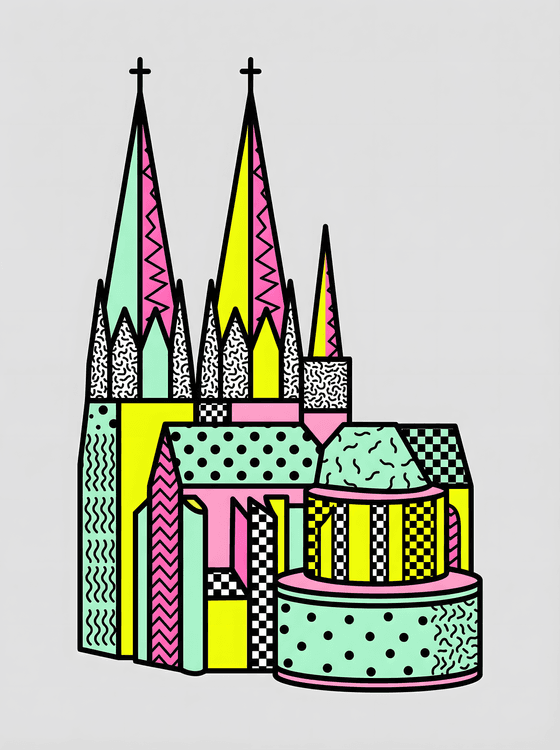 Cologne Cathedral Memphis Design Edition