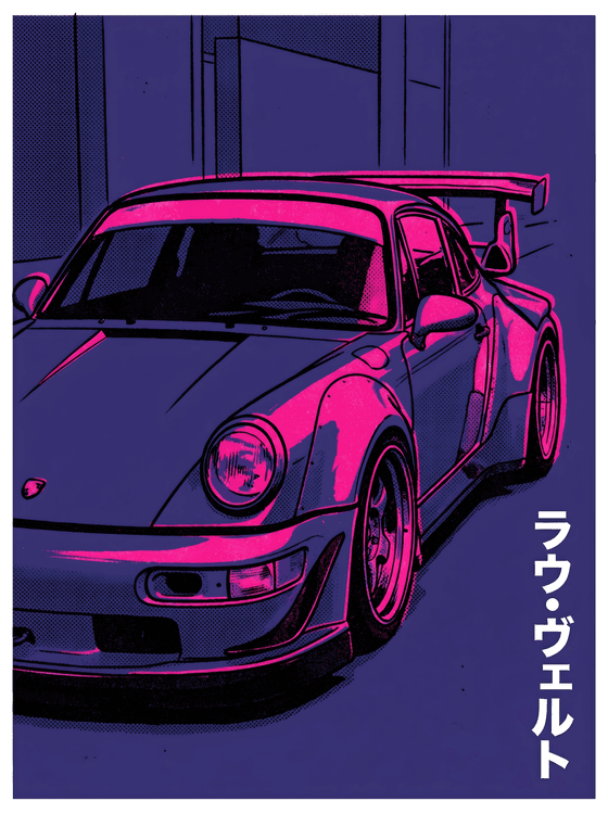 Neon Pulse: RWB 911 JDM Special