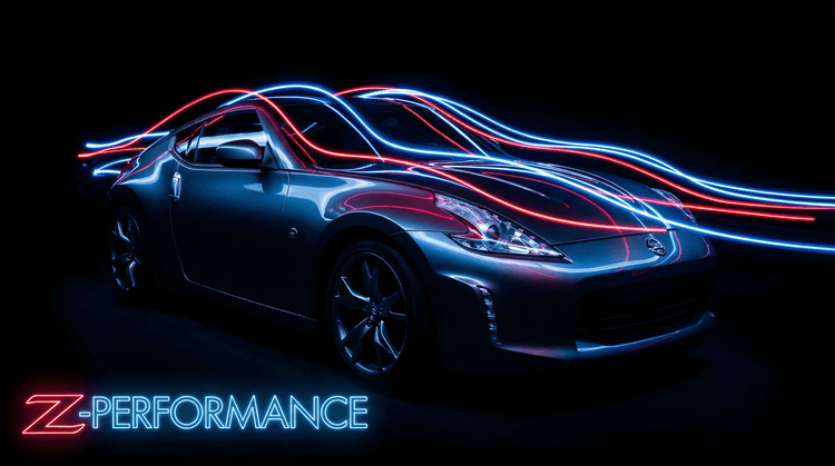 Z-Performance Nissan 370Z Light Painting