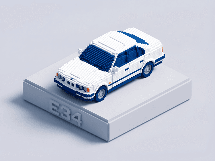 Voxel Series: BMW E34