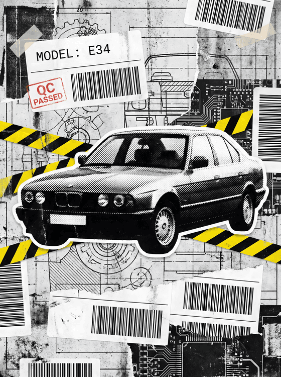 E34 Prototype: Industrial Collage