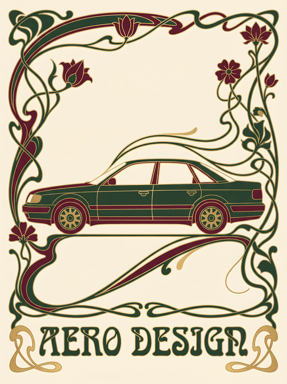 Aero Art Nouveau: Audi 100 Heritage