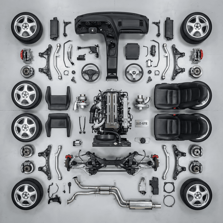Deconstructed Icon: Toyota Supra A80