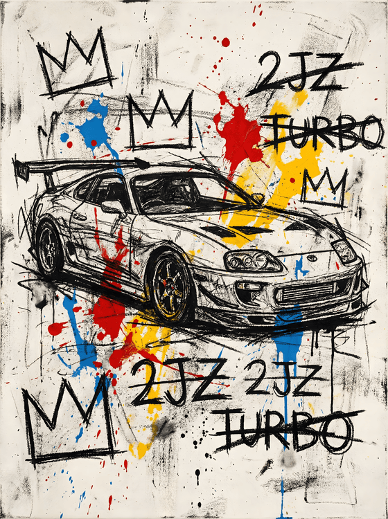 Crown of the Street: Supra A80 Neo-Expressionism