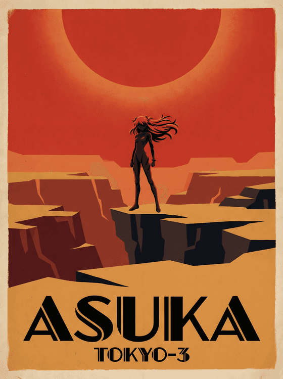 Asuka: Tokyo-3 Canyon Sunset