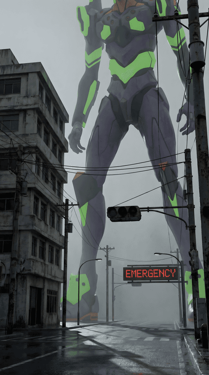 Tokyo-3 Arrival: Colossal Unit-01