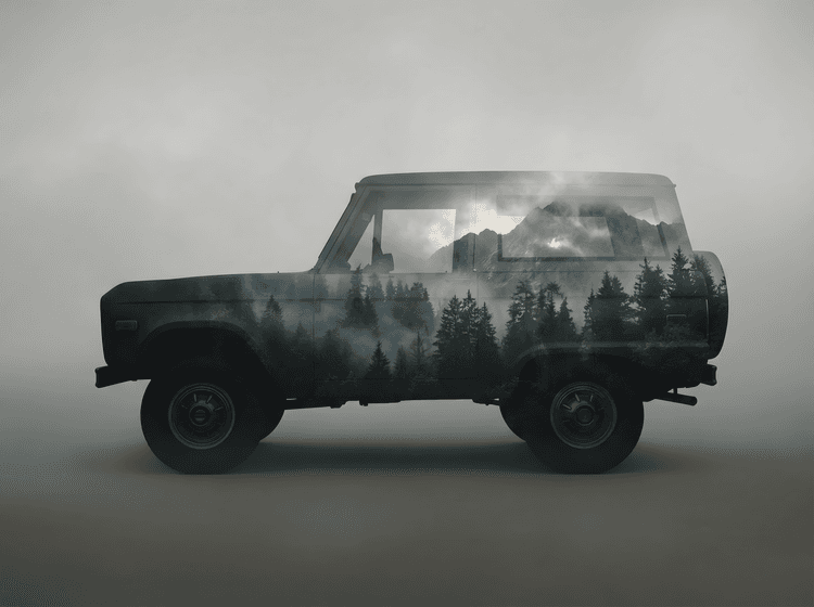 Wild Soul: Bronco Double Exposure