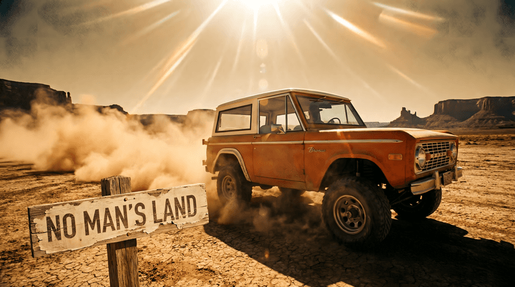 No Man's Land: Classic Bronco Desert Adventure